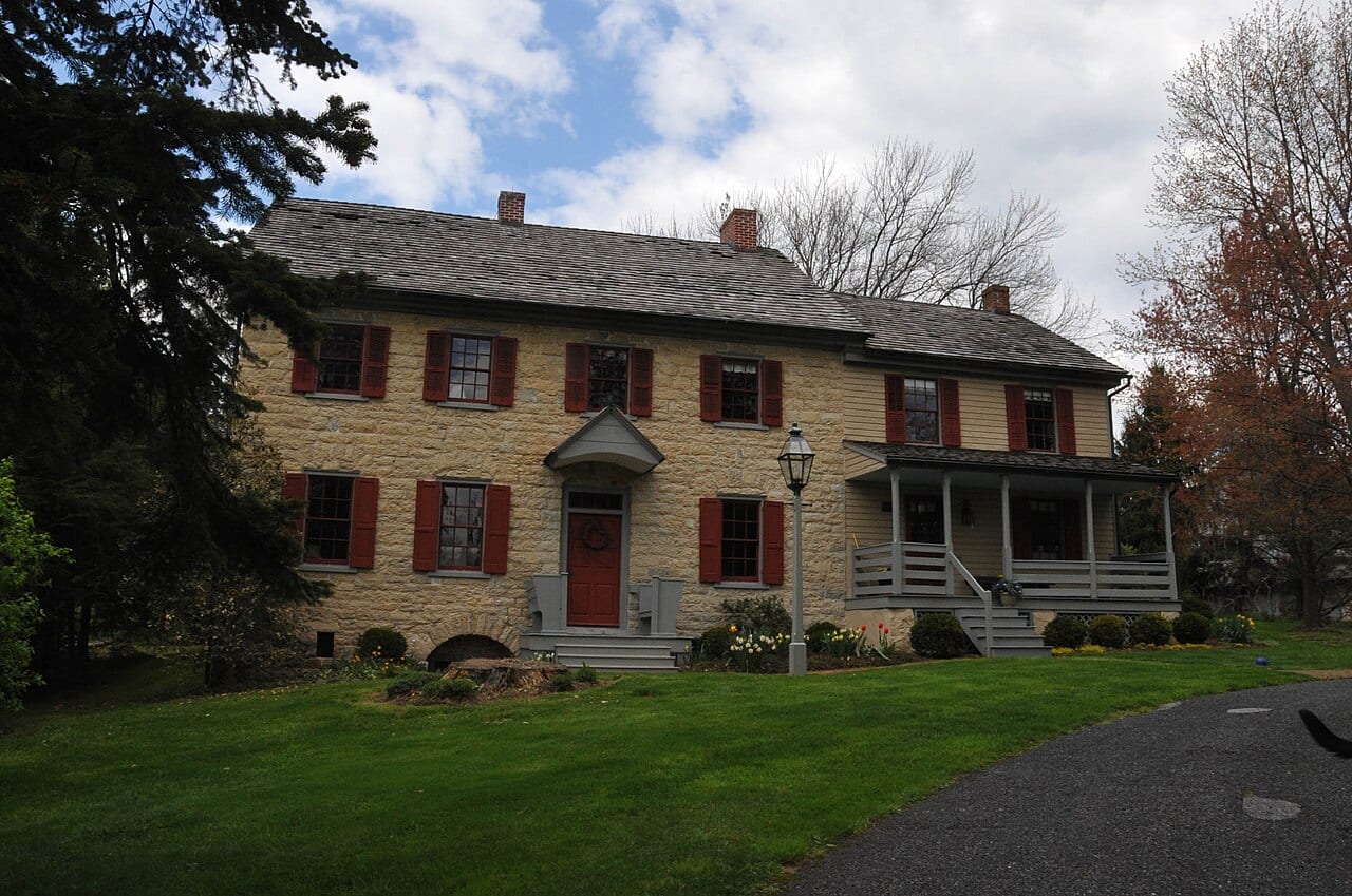 Lancaster County Pennsylvania home and lawn where an on-lot system may be located